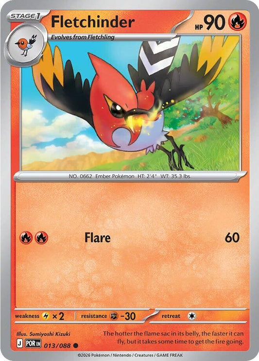 Fletchinder 013/088 Common ME03: Perfect Order NM