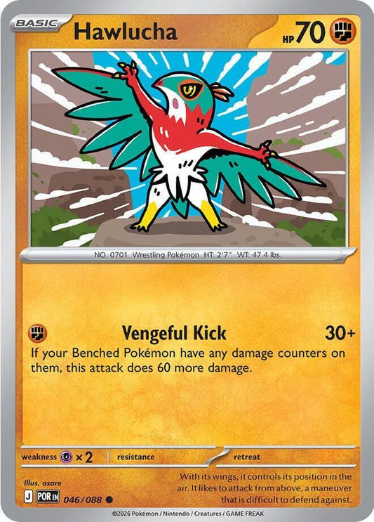 Hawlucha 046/088 Common ME03: Perfect Order NM