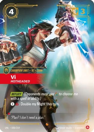 Vi - Hotheaded 030/219 Epic Unleashed NM/M