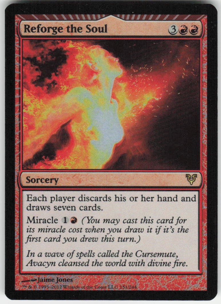 Reforge the Soul R Avacyn Restored 151 NM