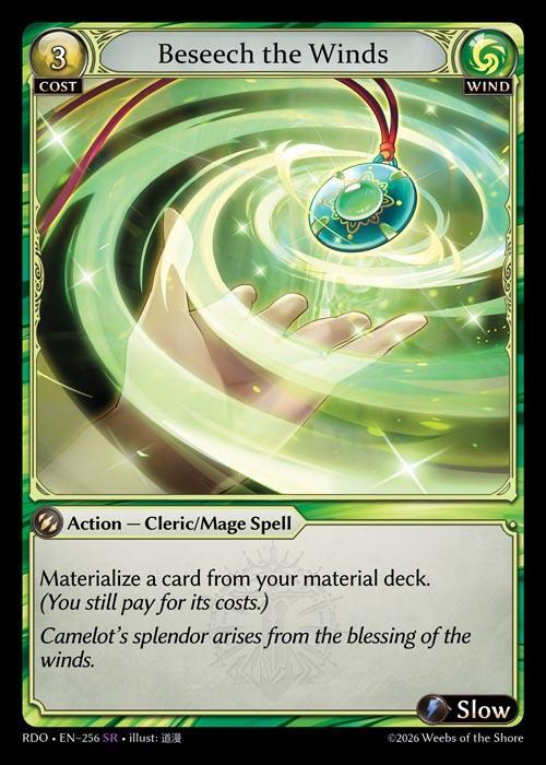 Beseech the Winds 256 Super Rare Radiant Origins NM