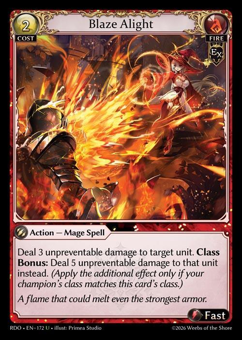 Blaze Alight 172 Uncommon Radiant Origins NM