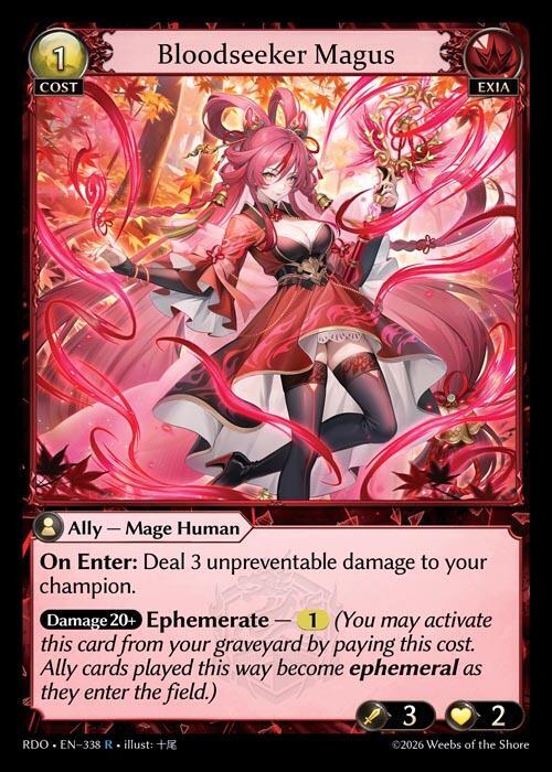 Bloodseeker Magus 338 Rare Radiant Origins NM