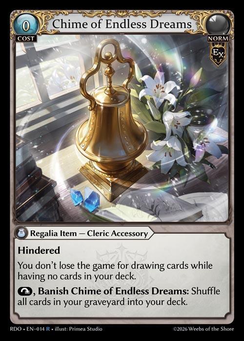 Chime of Endless Dreams 014 Rare Radiant Origins NM