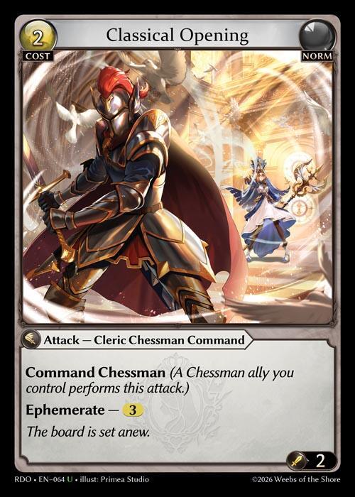 Classical Opening 064 Uncommon Radiant Origins NM