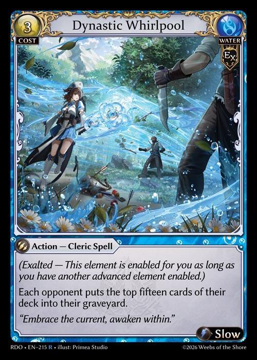 Dynastic Whirlpool 215 Rare Radiant Origins NM