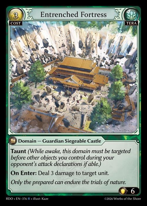 Entrenched Fortress 376 Rare Radiant Origins NM