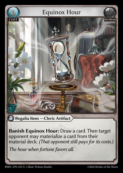 Equinox Hour 015 Uncommon Radiant Origins NM
