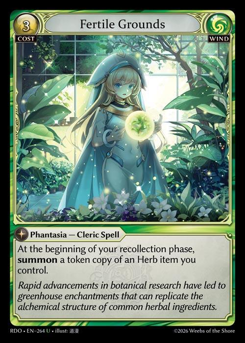 Fertile Grounds 264 Uncommon Radiant Origins NM
