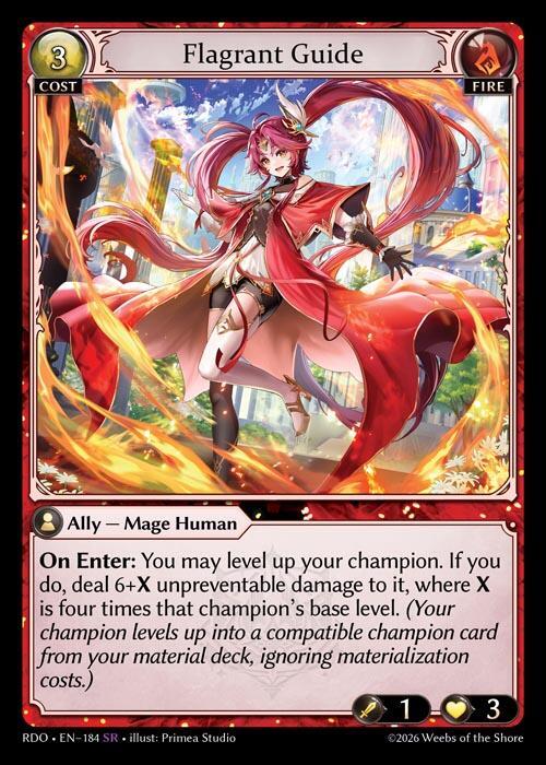 Flagrant Guide 184 Super Rare Radiant Origins NM