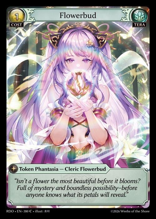 Flowerbud 380 Common Radiant Origins NM