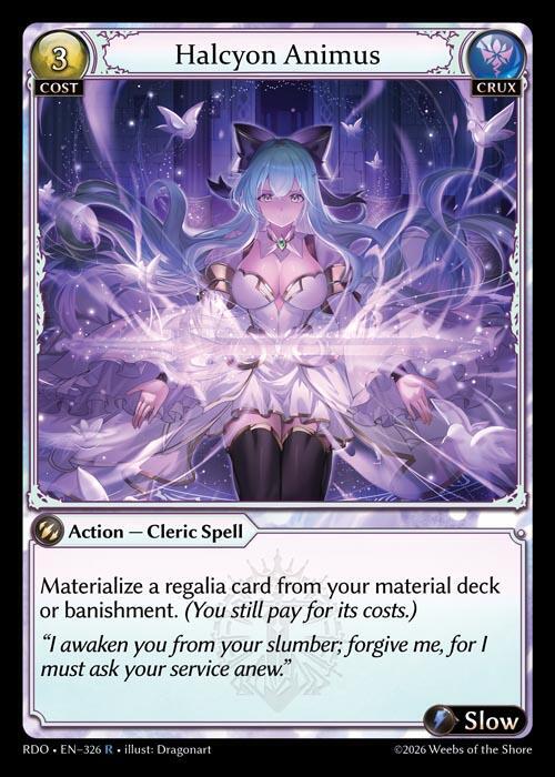 Halcyon Animus 326 Rare Radiant Origins NM