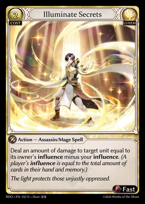 Illuminate Secrets 352 Rare Radiant Origins NM
