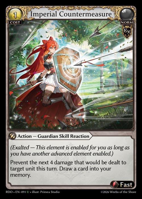 Imperial Countermeasure 091 Uncommon Radiant Origins NM