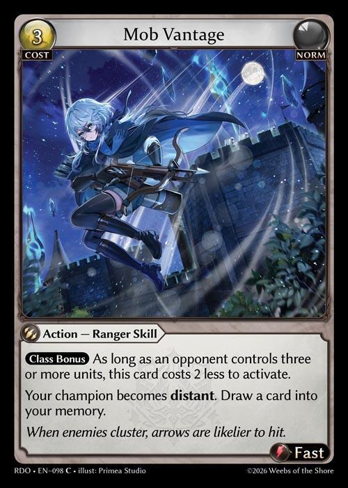 Mob Vantage 098 Common Radiant Origins NM