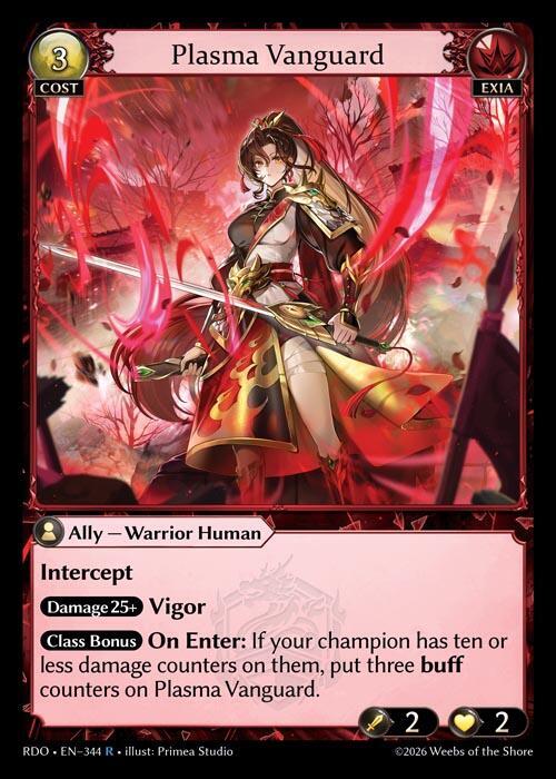 Plasma Vanguard 344 Rare Radiant Origins NM