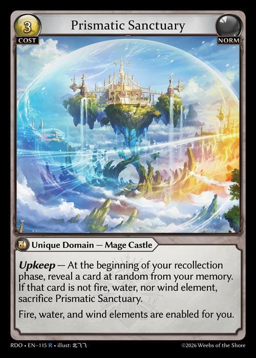 Prismatic Sanctuary 115 Rare Radiant Origins NM