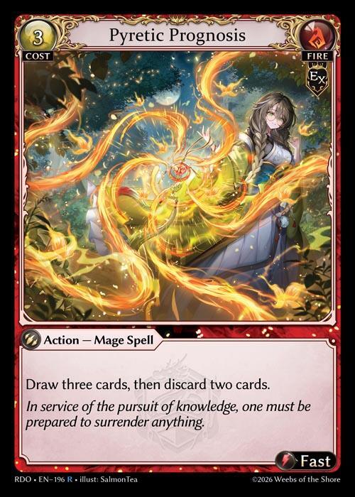 Pyretic Prognosis 196 Rare Radiant Origins NM