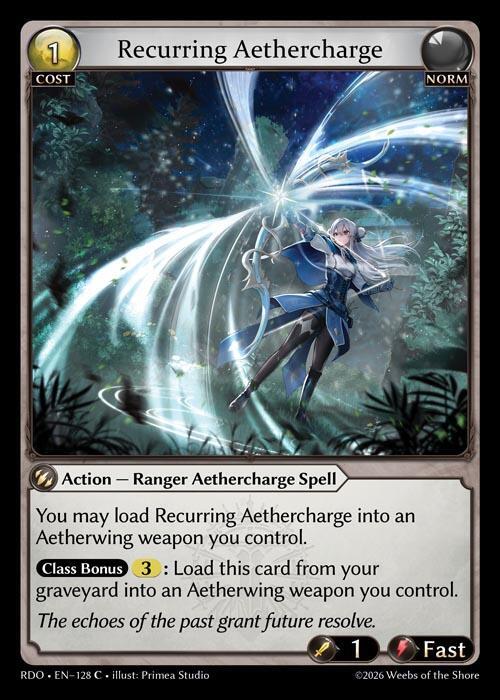 Recurring Aethercharge 128 Common Radiant Origins NM