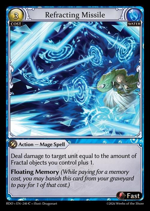 Refracting Missile 240 Common Radiant Origins NM