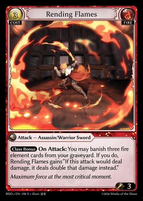Rending Flames 198 Rare Radiant Origins NM