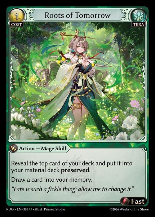 Roots of Tomorrow 389 Uncommon Radiant Origins NM