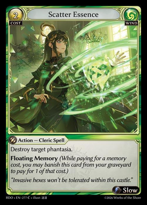 Scatter Essence 277 Common Radiant Origins NM