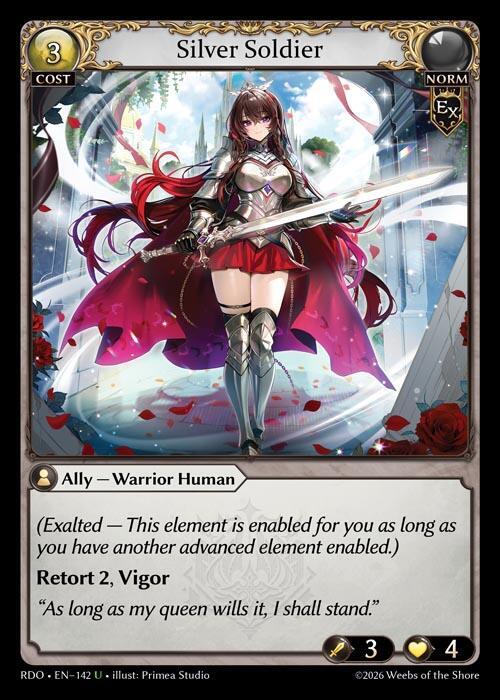 Silver Soldier 142 Uncommon Radiant Origins NM