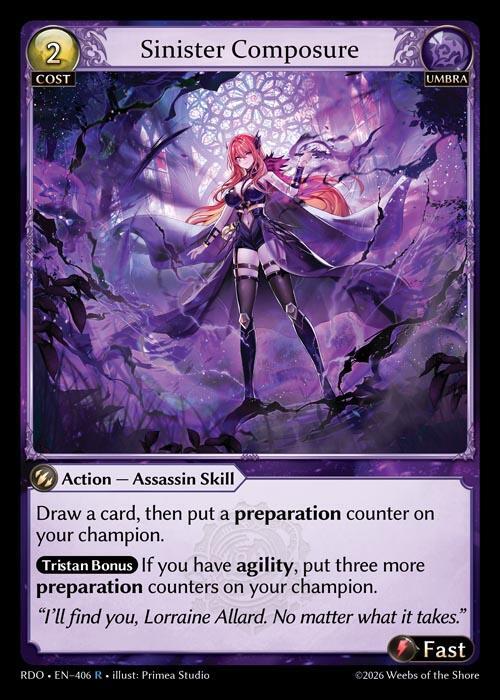 Sinister Composure 406 Rare Radiant Origins NM