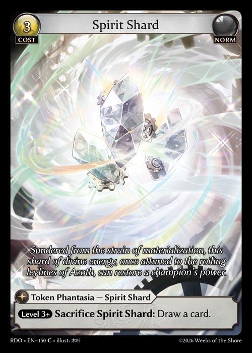 Spirit Shard 150 Common Radiant Origins NM