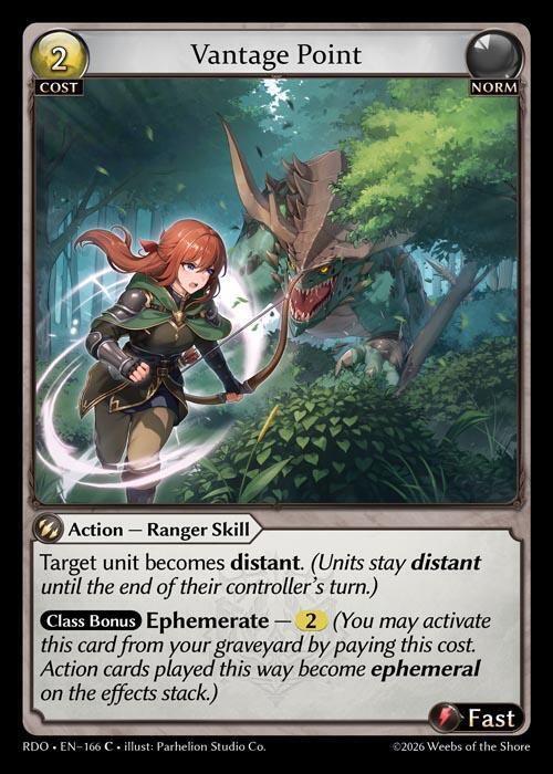 Vantage Point 166 Common Radiant Origins NM