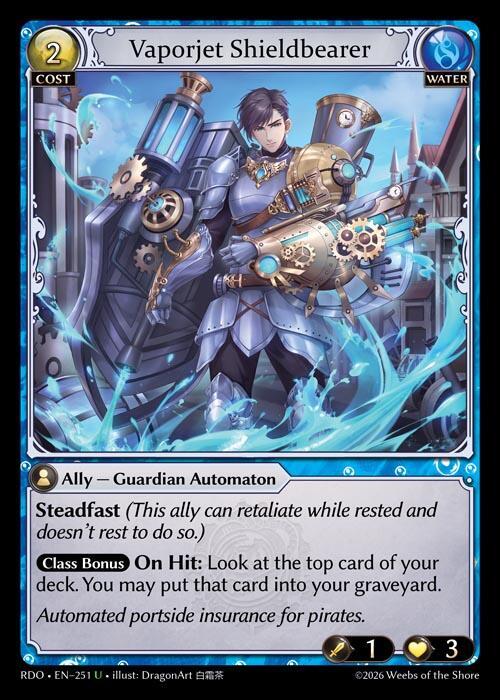 Vaporjet Shieldbearer 251 Uncommon Radiant Origins NM