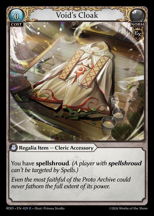 Void's Cloak 029 Rare Radiant Origins NM