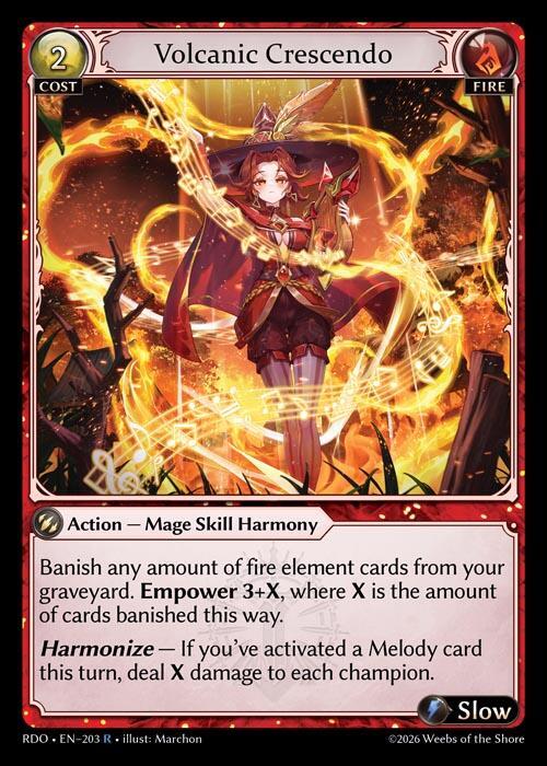 Volcanic Crescendo 203 Rare Radiant Origins NM