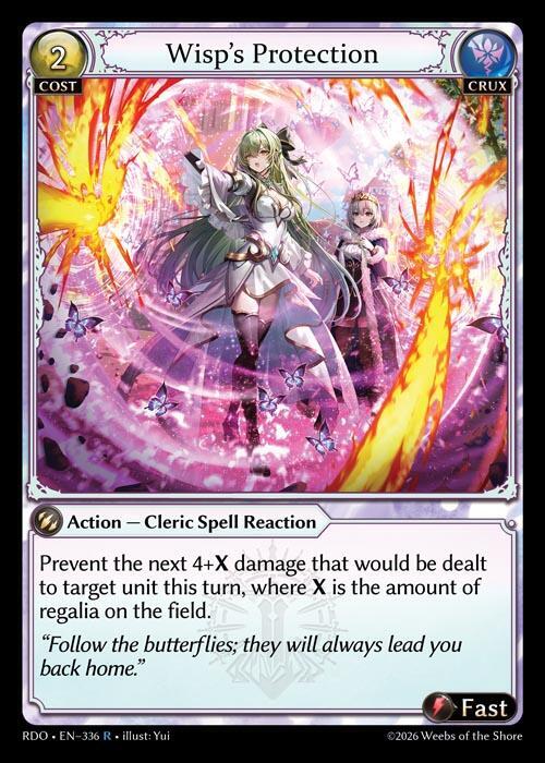 Wisp's Protection 336 Rare Radiant Origins NM