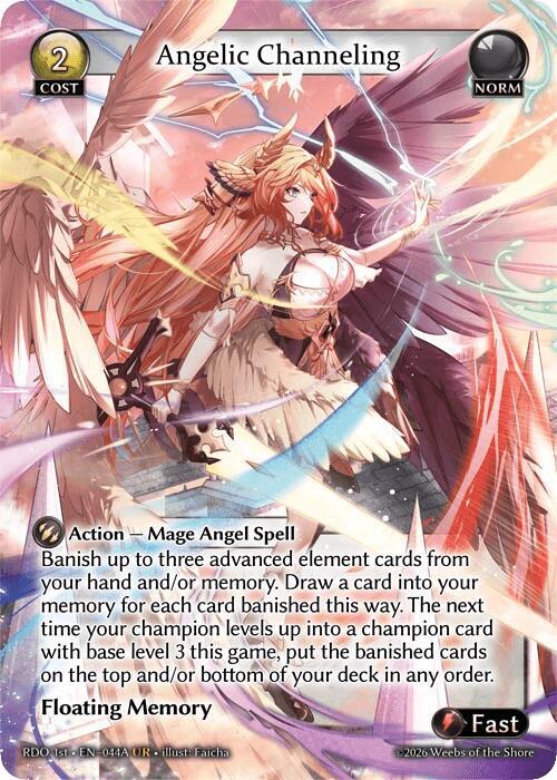 Angelic Channeling (044A) 044A Ultra Rare Radiant Origins NM