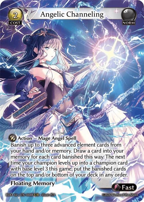 Angelic Channeling (044B) 044B Ultra Rare Radiant Origins NM