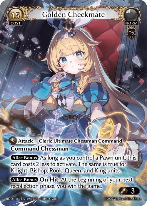 Golden Checkmate 85 Ultra Rare Radiant Origins NM