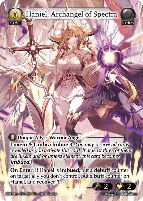 Haniel, Archangel of Spectra 88 Ultra Rare Radiant Origins NM