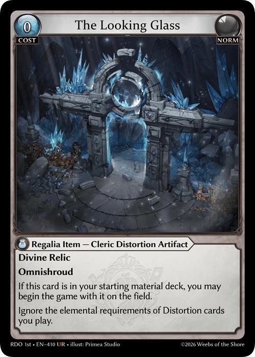 The Looking Glass 410 Ultra Rare Radiant Origins NM