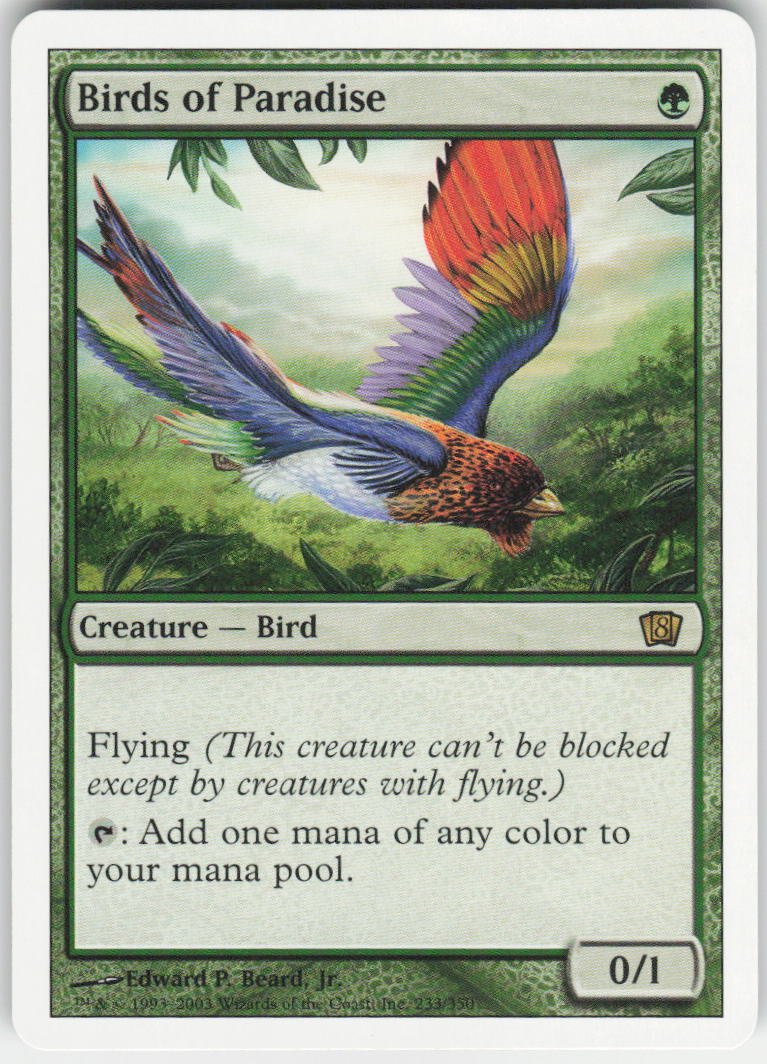 Birds of Paradise R 8th Edition 233 NM