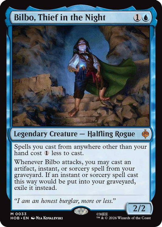 Bilbo, Thief in the Night 33 Mythic Foil The Hobbit NM/M