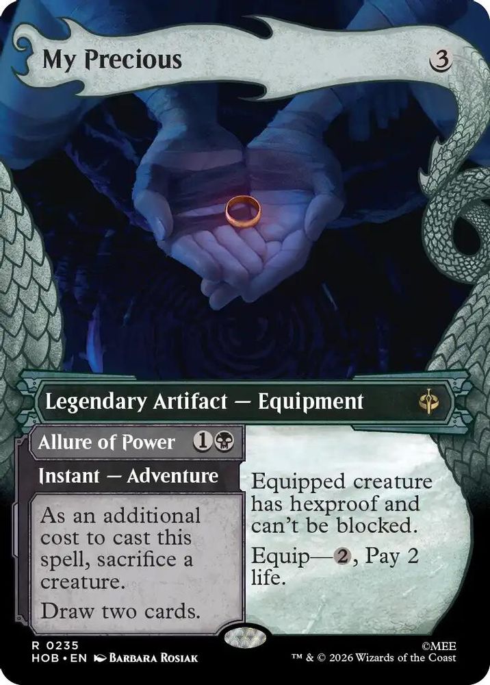 My Precious (Showcase) 235 Rare Foil The Hobbit NM/M