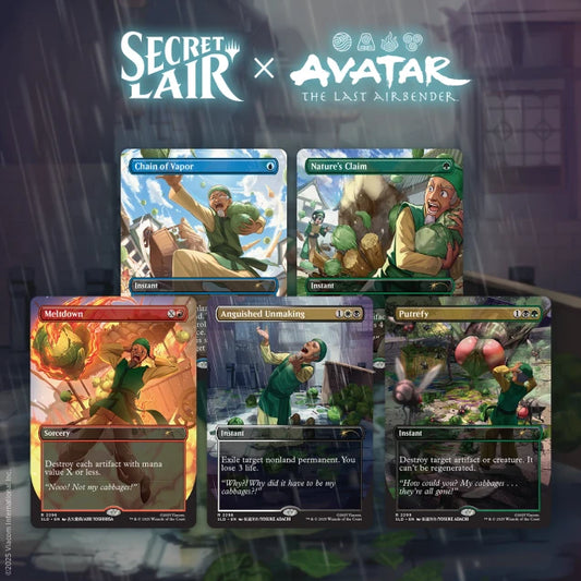 Magic: The Gathering | Secret Lair x Avatar: The Last Airbender | My Cabbages!
