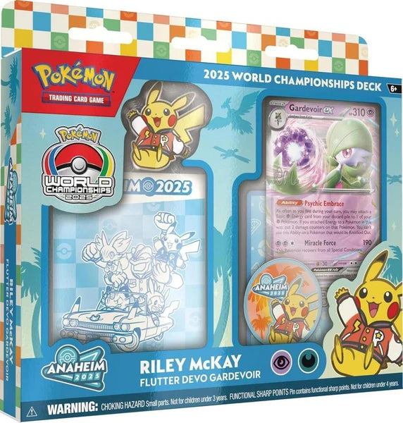 Pokemon TCG: 2025 World Championships Deck - Riley McKay (Flutter Devo Gardevoir)