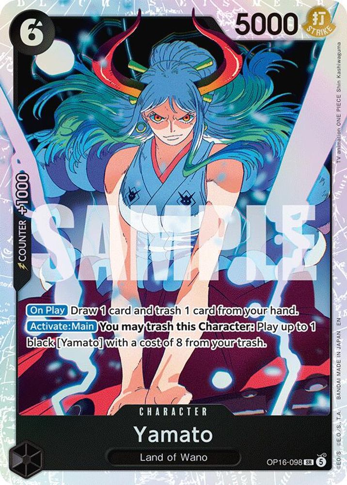 Yamato (098) OP16-098 Super Rare The Time of Battle NM/M