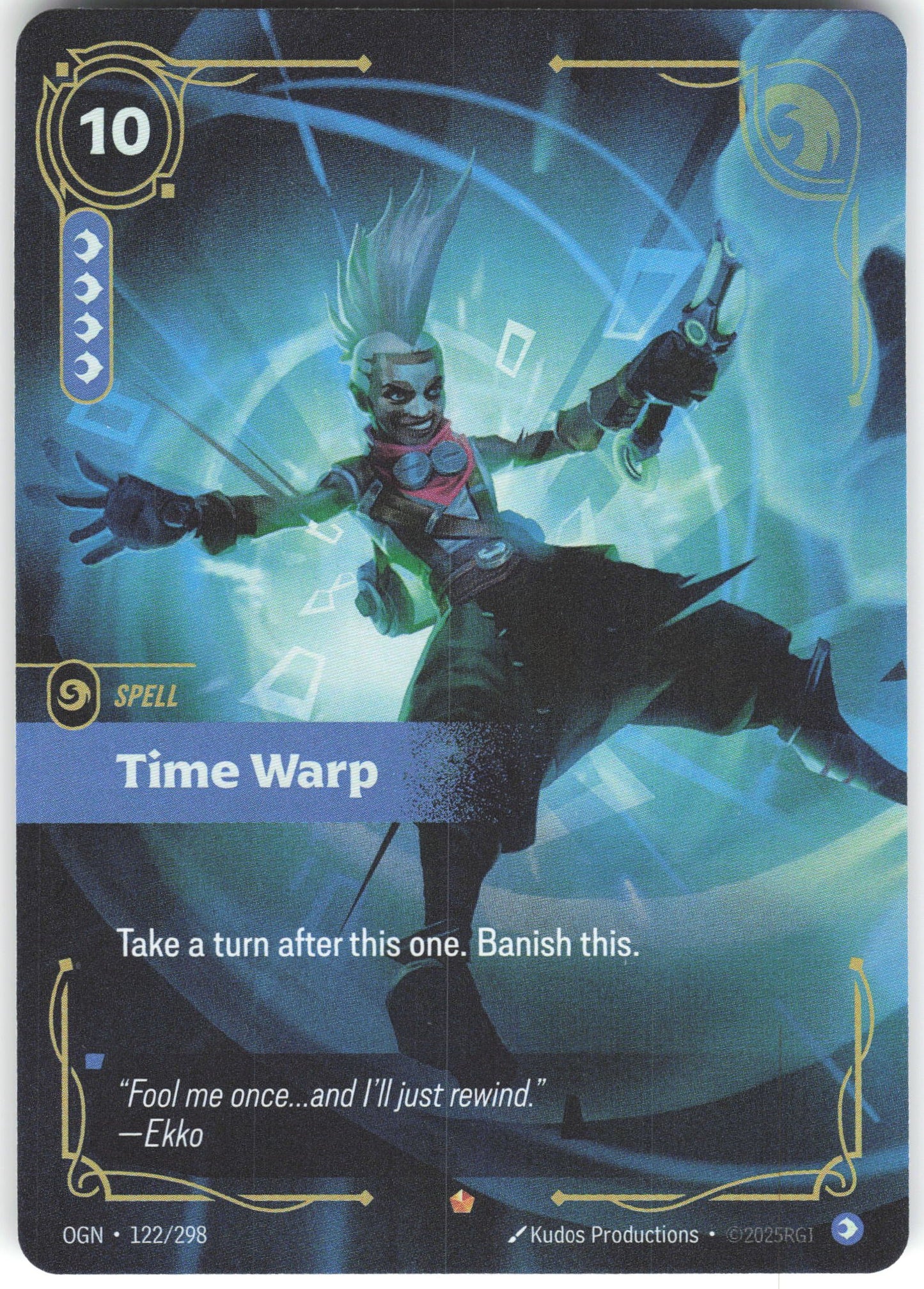 Time Warp Epic Origins 122/298 NM