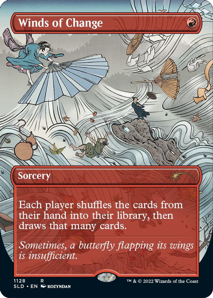 Winds of Change 1128 Rare Foil Secret Lair Drop Series NM/M