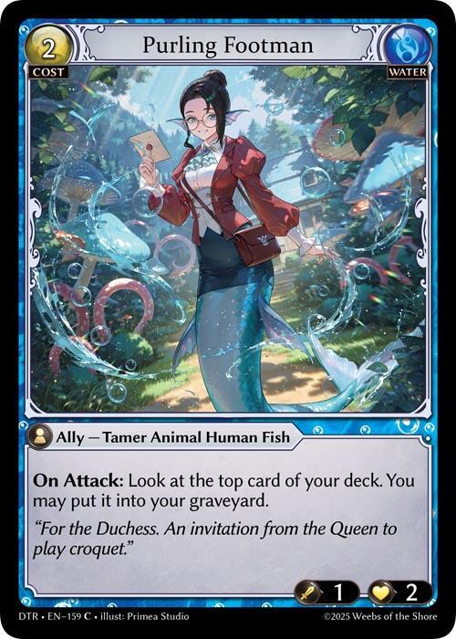 Purling Footman 159 Common Distorted Reflections NM