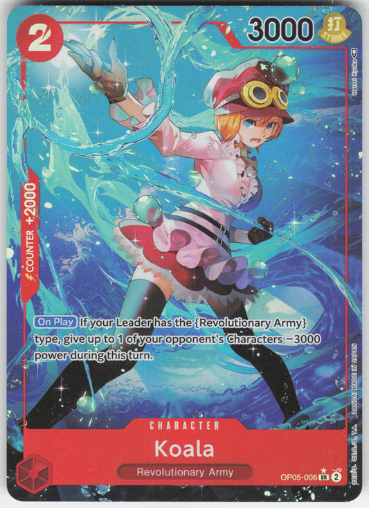 Koala (Alternate Art) SR Awakening of the New Era OP05-006 NM